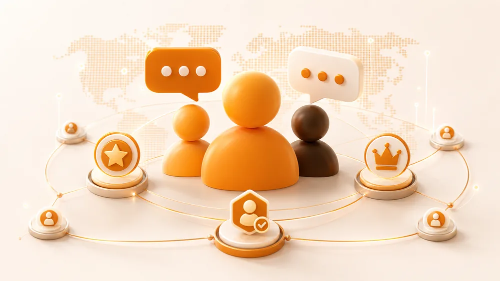 Community & Social ecosystem visual