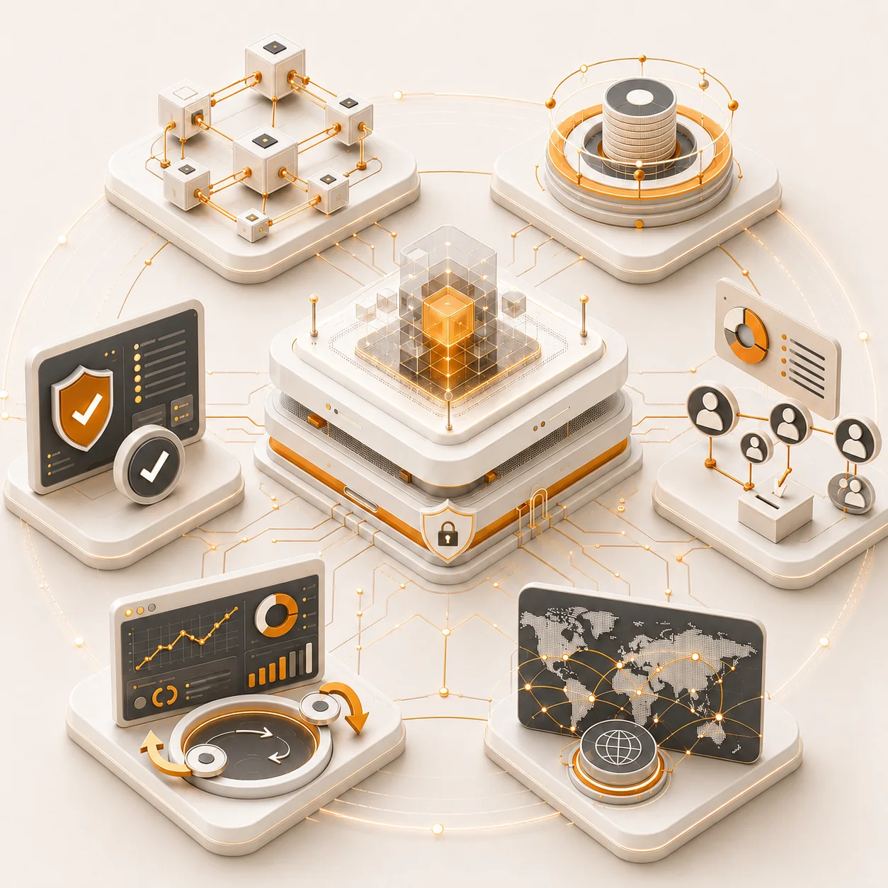 BNQ GLOBAL Web3 financial infrastructure visual