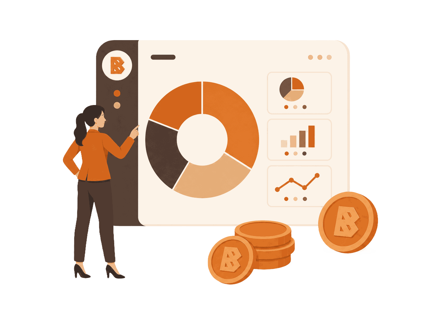 BNQ GLOBAL tokenomics hero visual